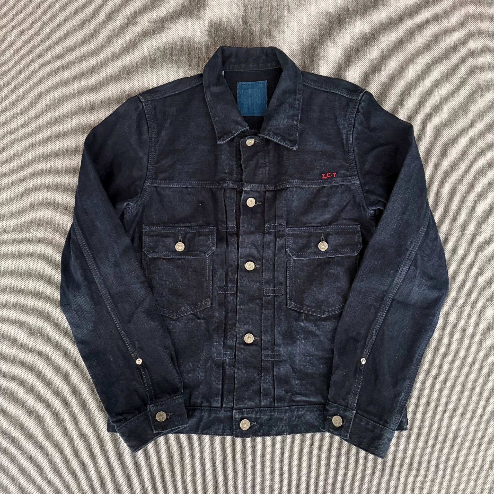 Visvim Visvim101 ICT Natural Dye Denim Jacket Size US M / EU 48-50 / 2 - 1 Thumbnail