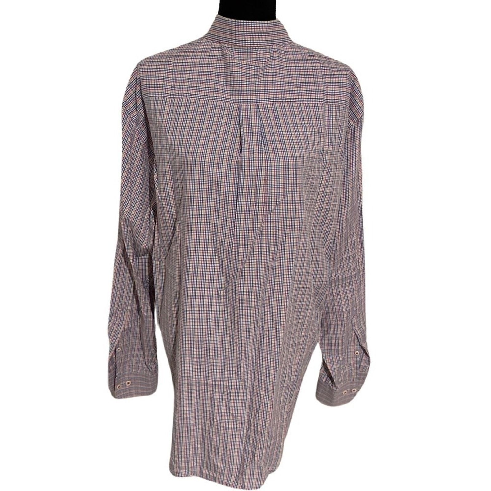Peter Millar Peter Millar Plaid Multicolor Longsleeve ButtonUp Shirt Size US XL / EU 56 / 4 - 3 Thumbnail