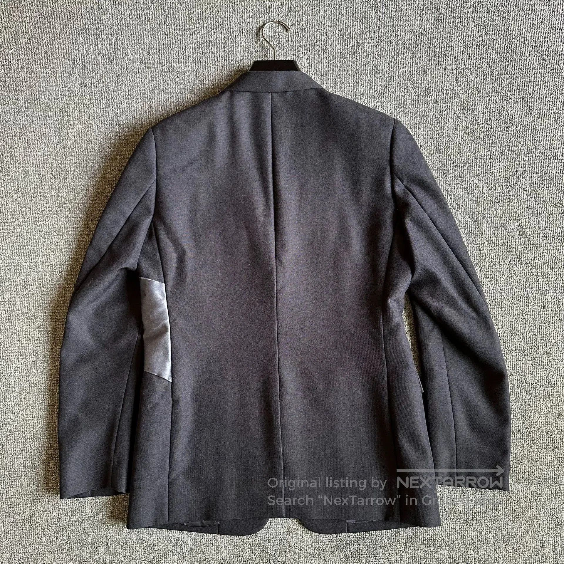 Dior dior men mist blue satin suit jacket. Size US M / EU 48-50 / 2 - 3 Thumbnail
