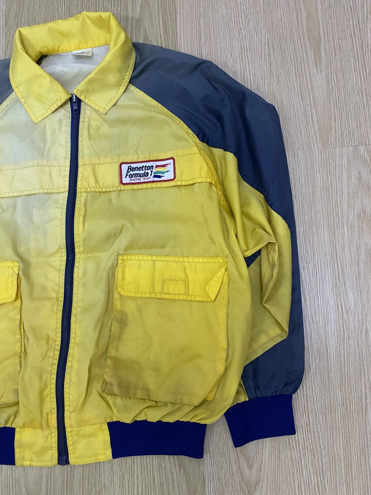 Benetton × Formula 1 × Vintage Vintage Benetton Formula 1 racing team light jacket Size US L / EU 52-54 / 3 - 4 Thumbnail