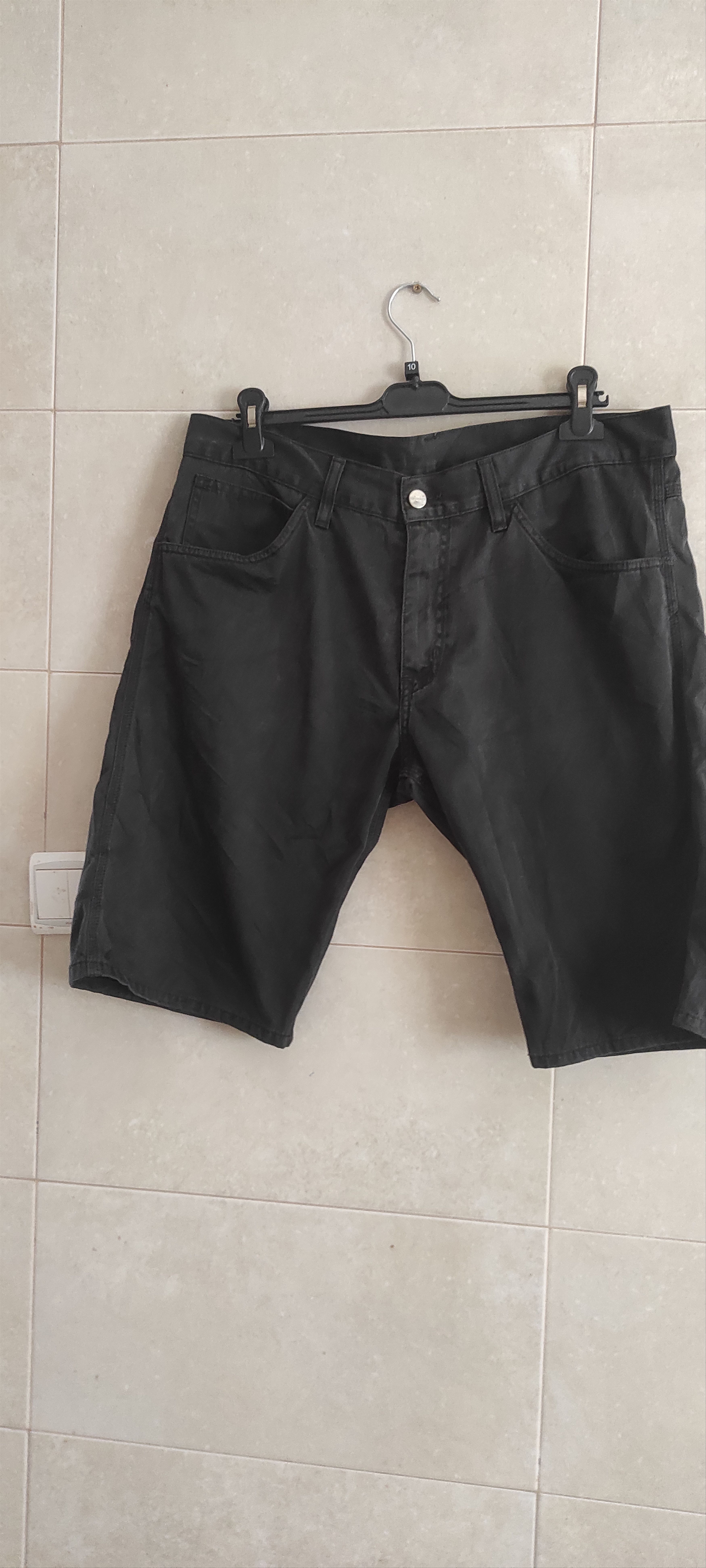 Carhartt Carhartt Work In Progress Men Skill Short Black Rinse Cotton Size US 34 / EU 50 - 5 Thumbnail