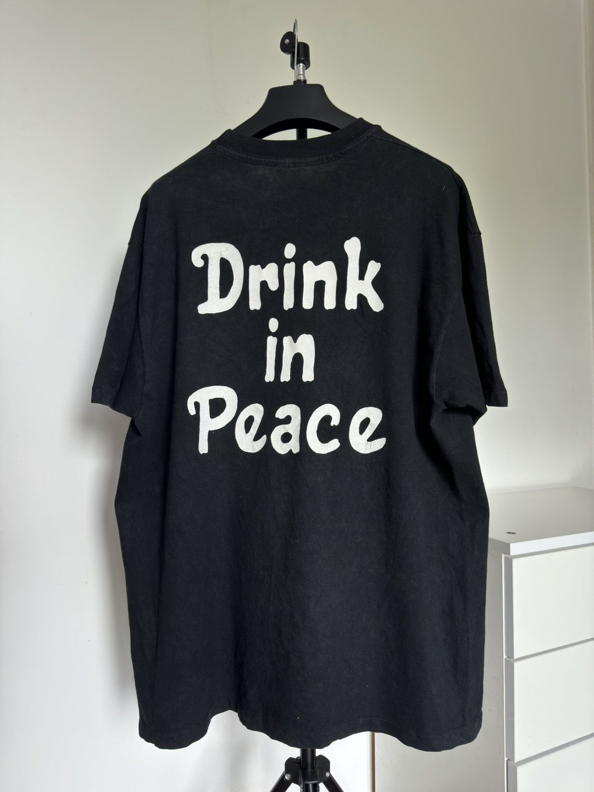 Band Tees Vintage 1992 Black Death Vodka Official Merchandise Tee Size US XL / EU 56 / 4 - 5 Thumbnail