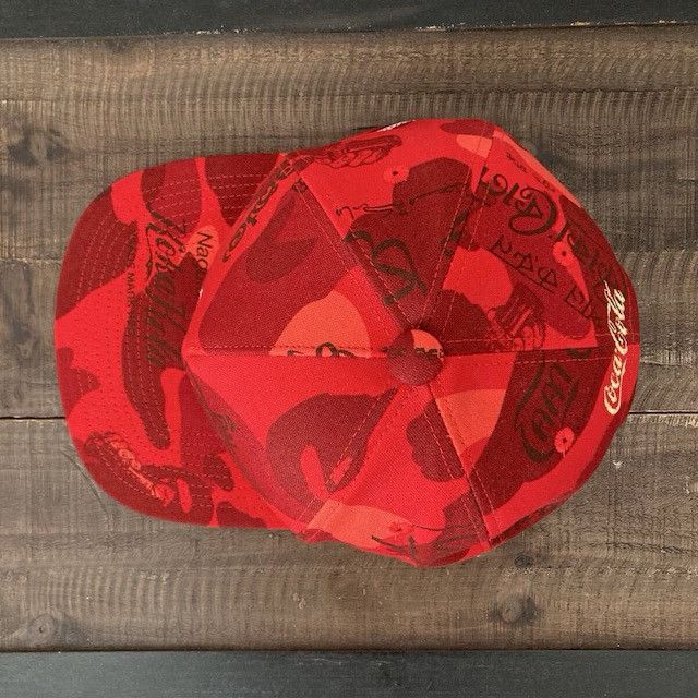 Bape × Coca Cola Coca Cola BAPE CAMO snapback hat cap a bathing ape Size ONE SIZE - 5 Thumbnail