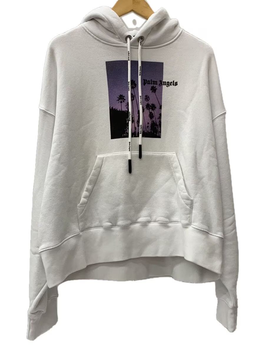 Palm Angels Palm Angels Cotton Parker White Size US S / EU 44-46 / 1 - 1 Thumbnail