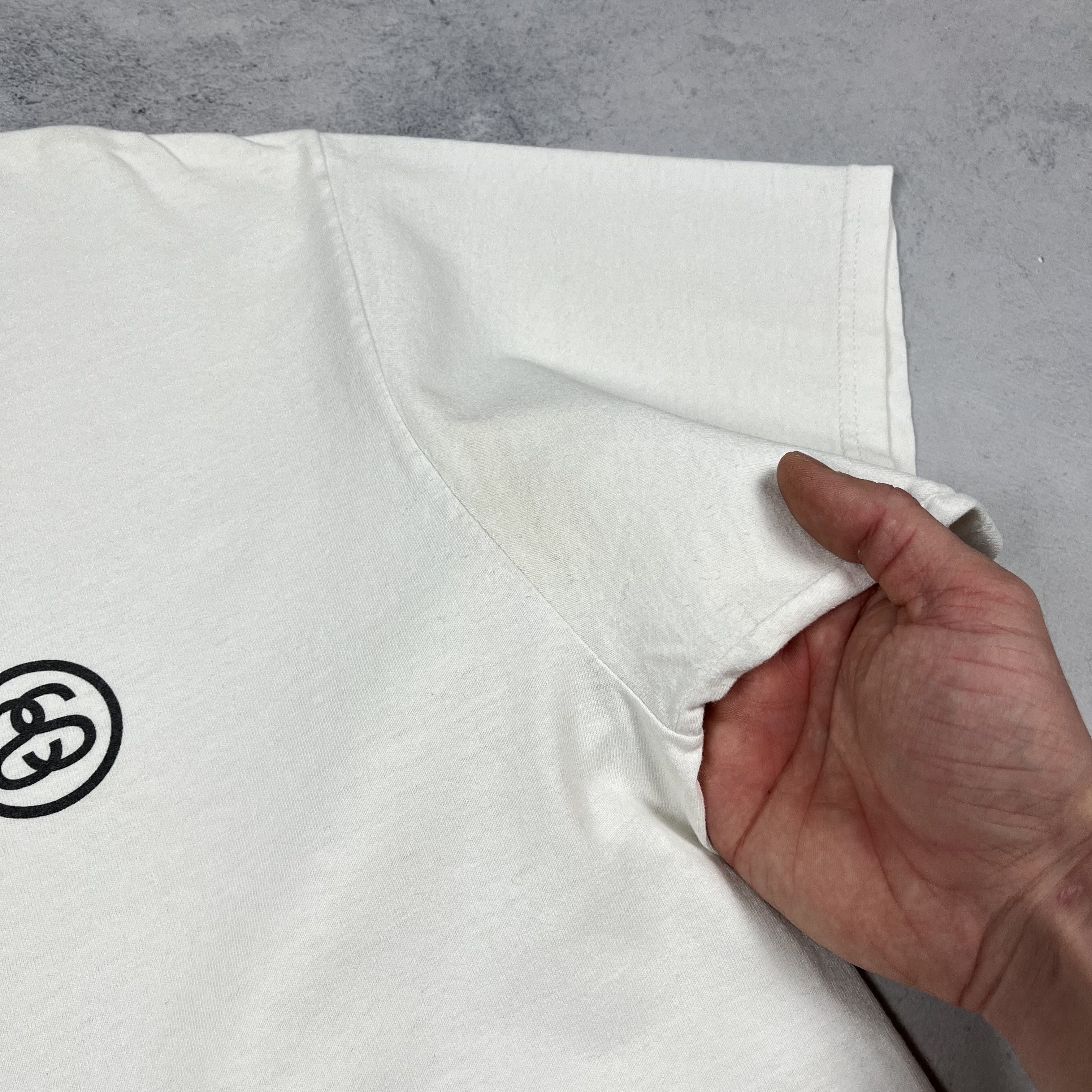 Stussy Vintage Stussy Big Logo Y2K T Shirt 2000’s Size US L / EU 52-54 / 3 - 15 Thumbnail