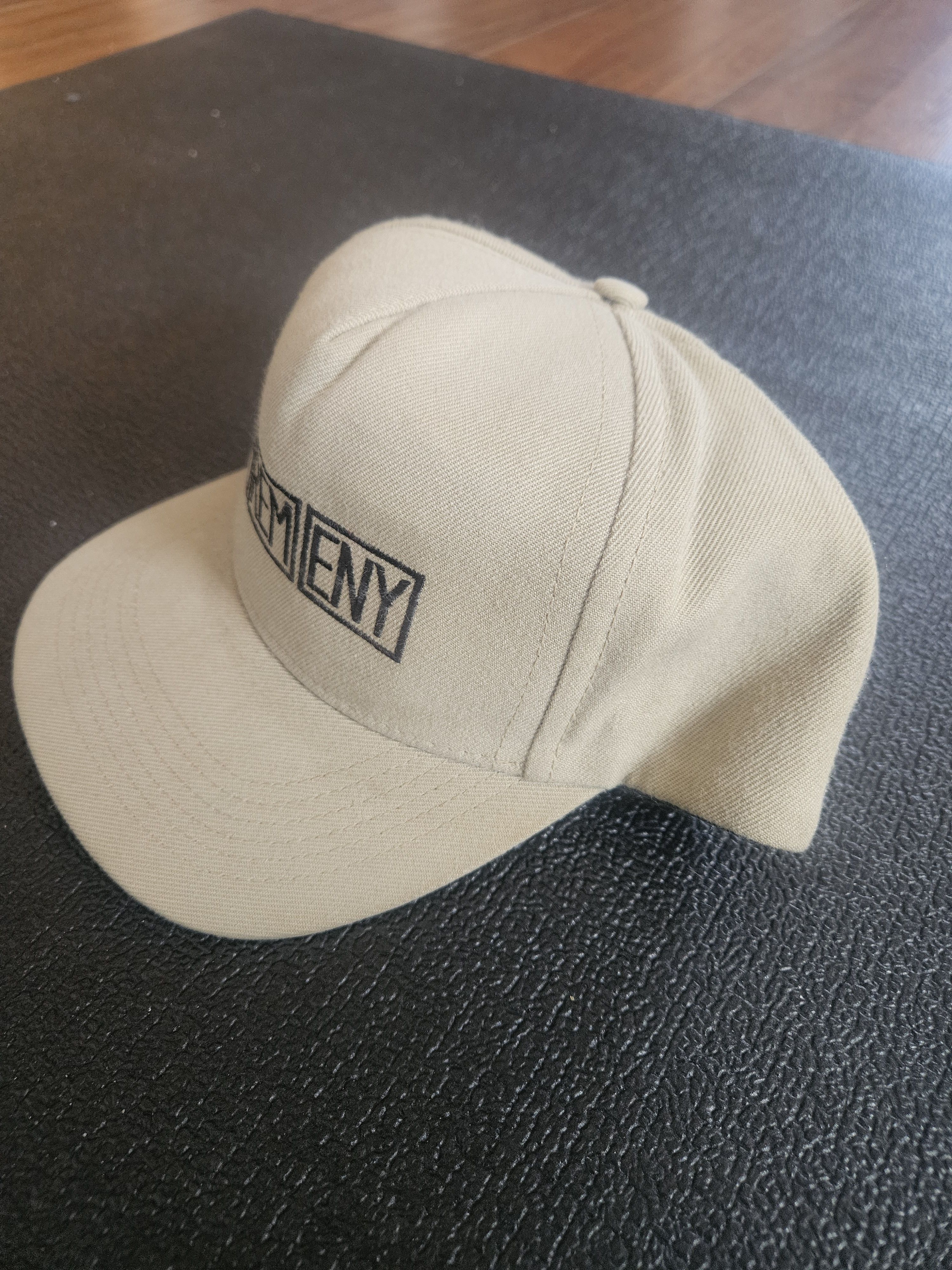 Supreme Supreme Subhumans Snapback Hat - Grey/Tan - RARE! Size ONE SIZE - 3 Thumbnail
