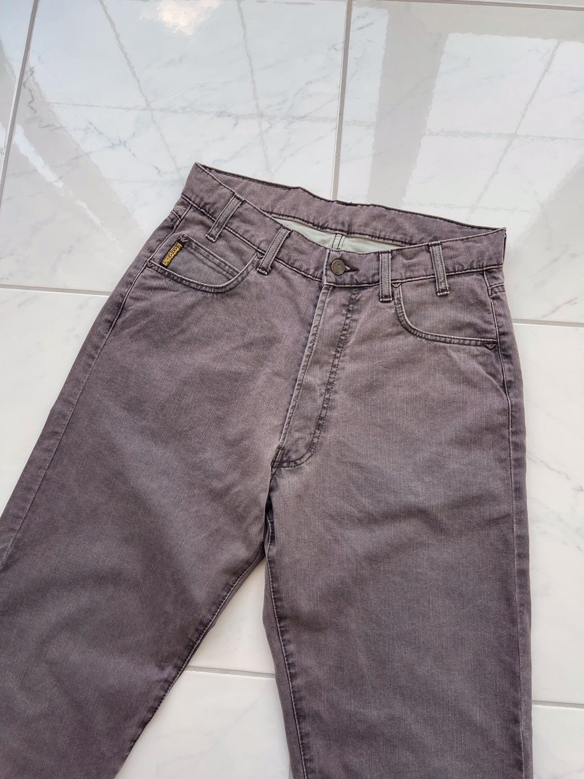 Armani × Giorgio Armani × Vintage Vintage Y2k Armani Jeans Metal Logo Size US 30 / EU 46 - 6 Thumbnail