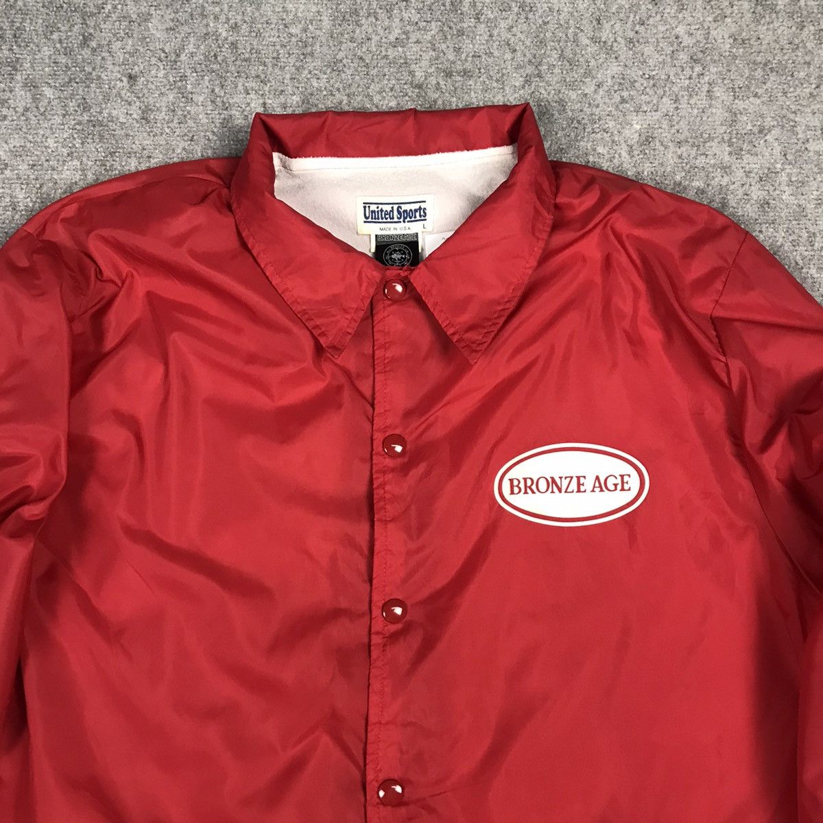 Vintage VINTAGE BRONZE AGE SNAP BUTTON JACKET Size US L / EU 52-54 / 3 - 3 Thumbnail