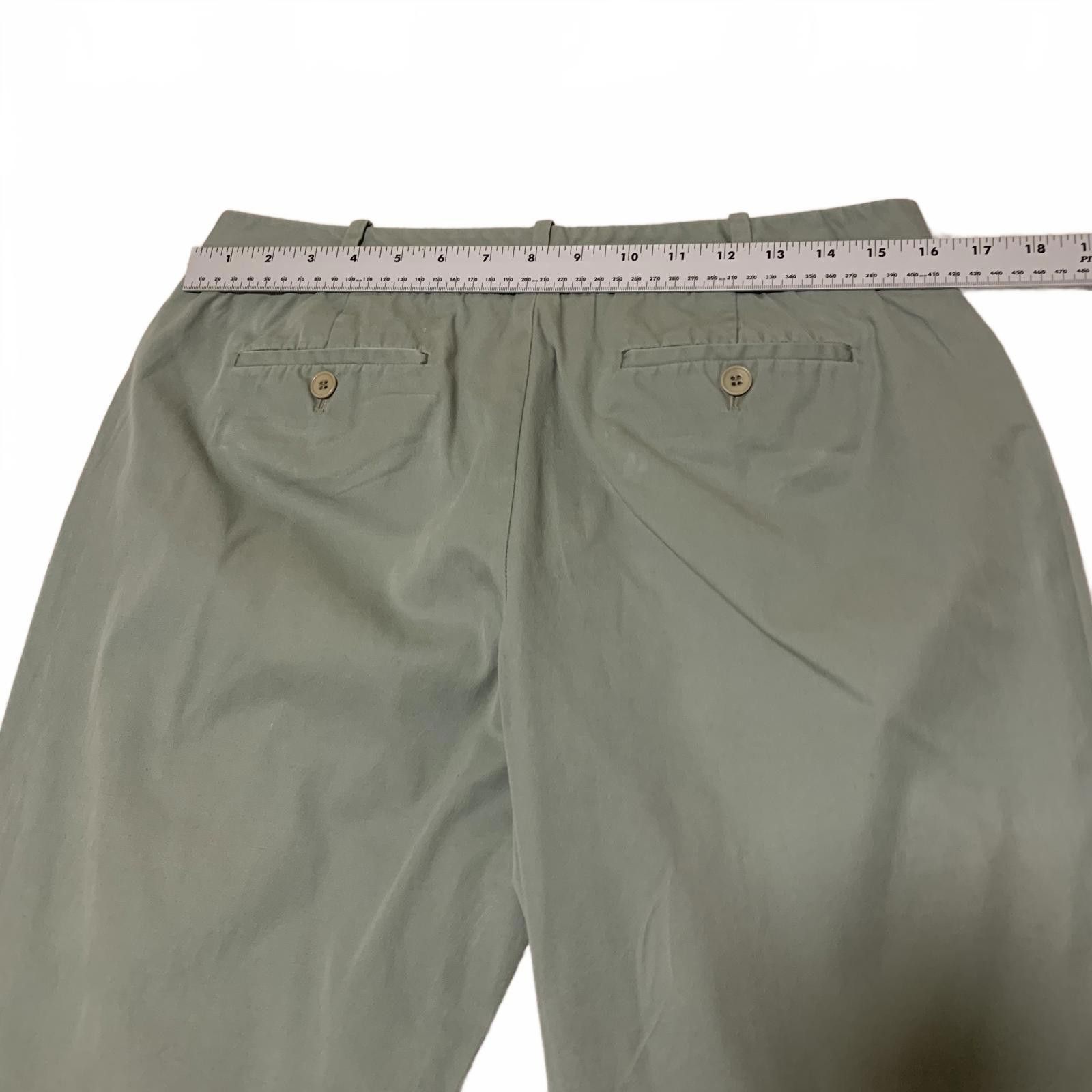 Other Talbots Women's Petites 10P Olive Green Cropped Pants Size 32" / US 10 / IT 46 - 9 Thumbnail