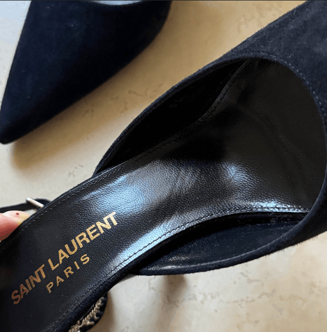 Saint Laurent Paris YSL Stiletto Heels Size US 5 / IT 35 - 6 Thumbnail