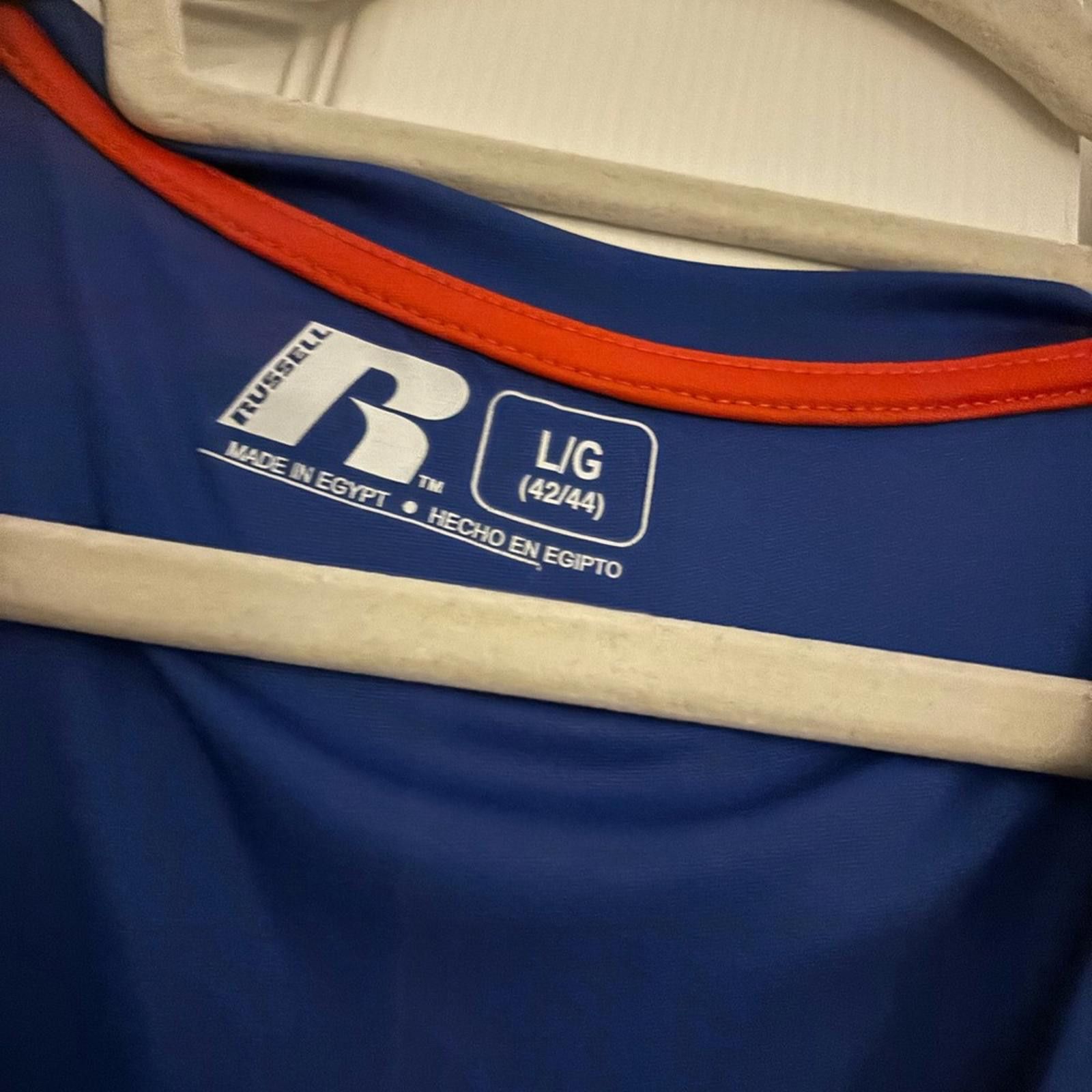 Russell Athletic Russell Athletic Blue and Red Shirt Size US L / EU 52-54 / 3 - 2 Thumbnail