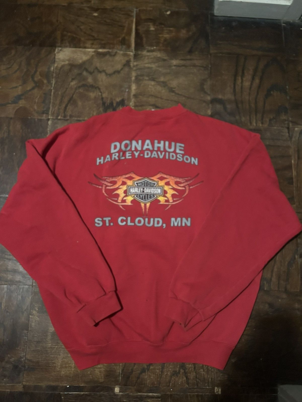 Harley Davidson Harley Davidson vintage crewneck sweatshirt Size US XL / EU 56 / 4 - 1 Thumbnail