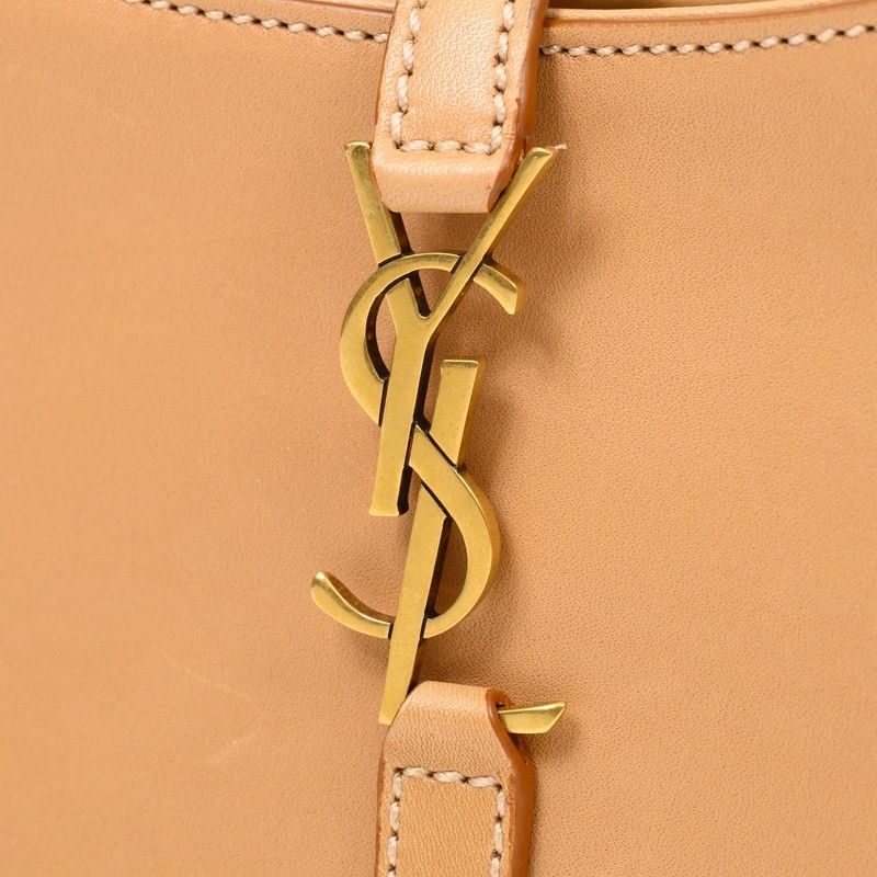 Saint Laurent Paris o1s1wg110924 Size: OS / Mini Le 5 à 7 Leather Bag Camel Size ONE SIZE - 3 Thumbnail