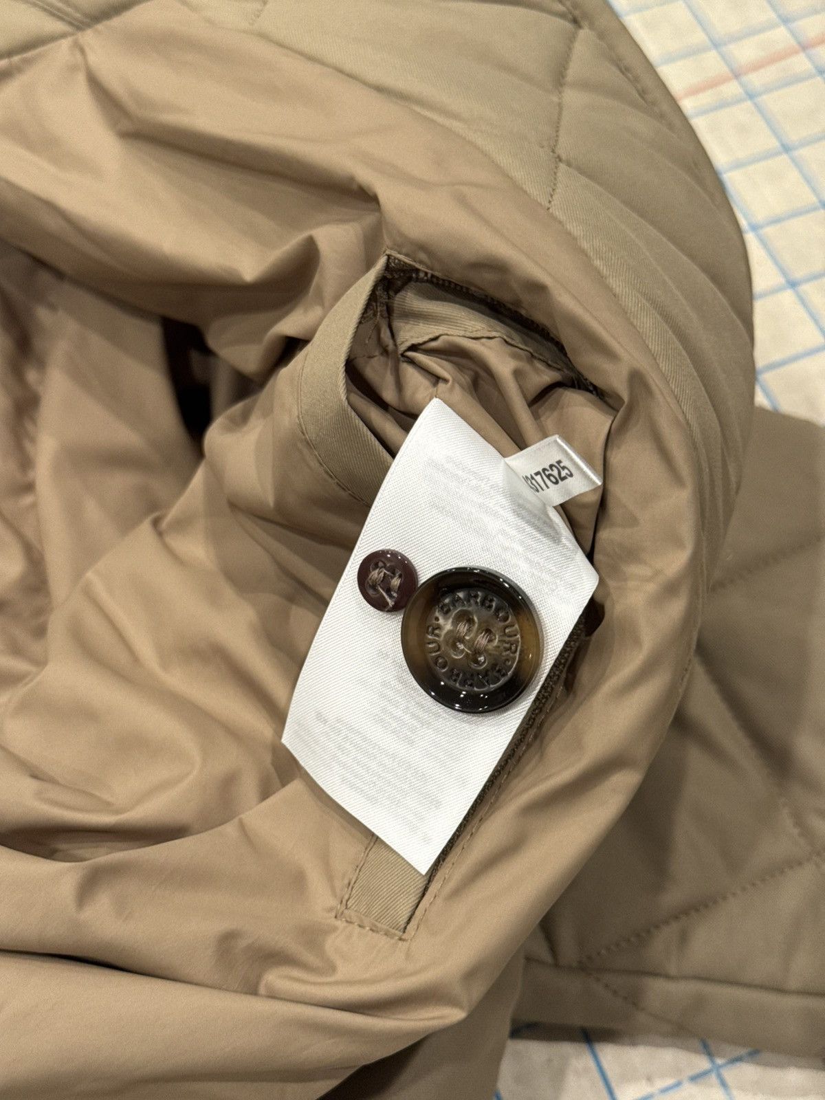 Barbour Barbour Cordelia Quilted Long Coat Women’s US Size 8 Beige Size M / US 6-8 / IT 42-44 - 14 Thumbnail