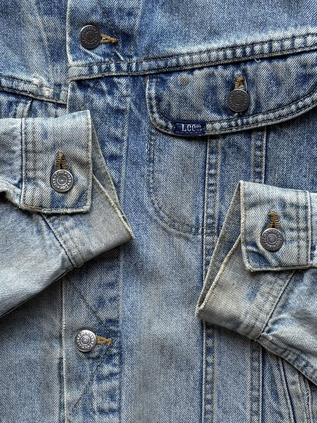 Lee × Vintage Vintage 1980s/1990s Lee Trucker Jacket MADE IN USA Size US M / EU 48-50 / 2 - 4 Thumbnail