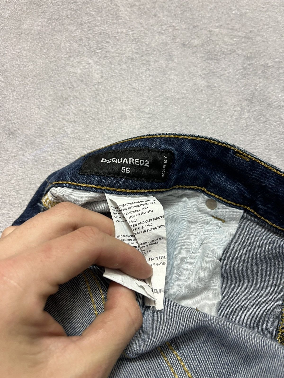 Dsquared2 Luxury Drip Dsquared2 Jeans pants distressed hype y2k opium Size US 31 - 11 Thumbnail