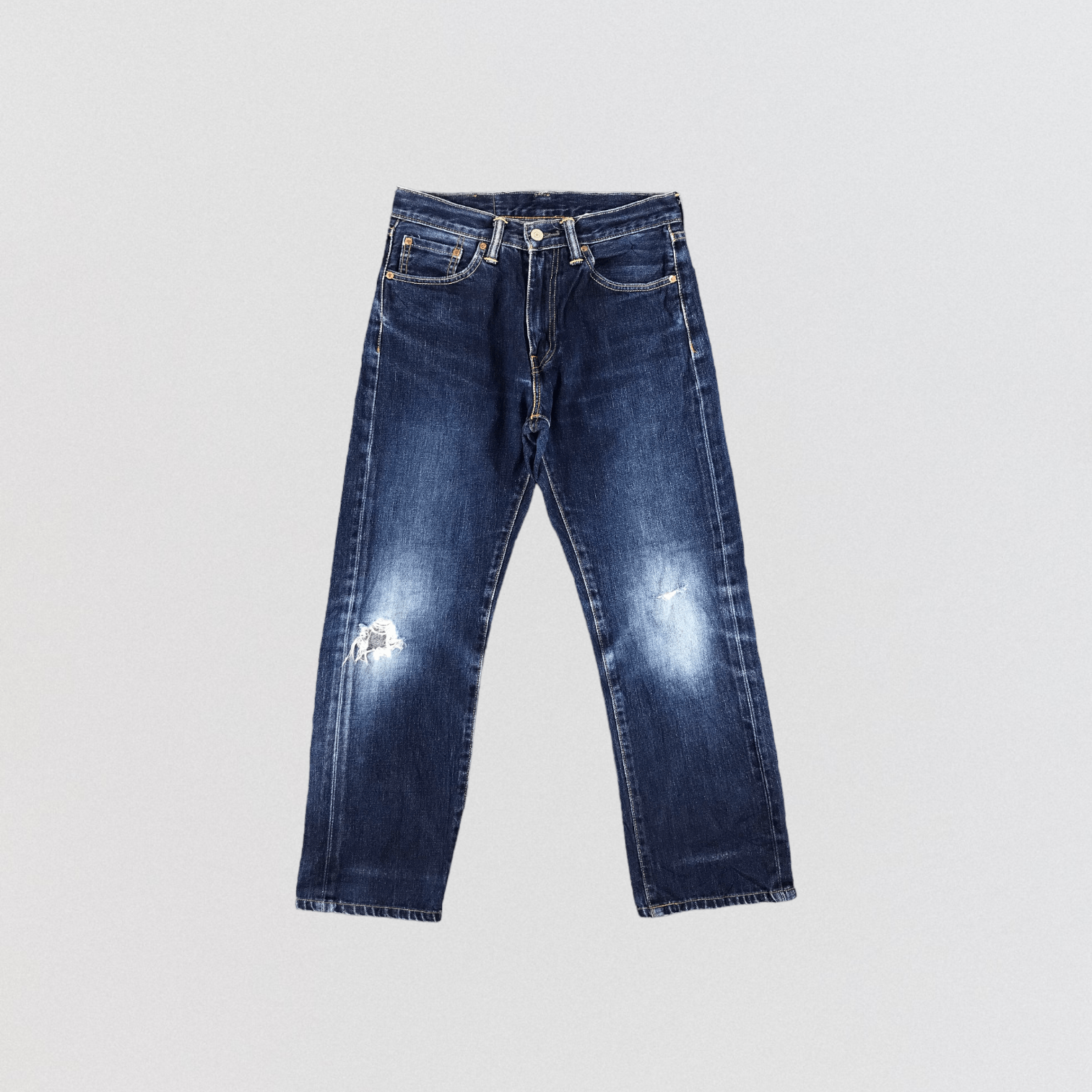 Levi's × Vintage Vintage Blue Wash Levis 505 Jeans-JM1991 Size US 31 - 1 Thumbnail