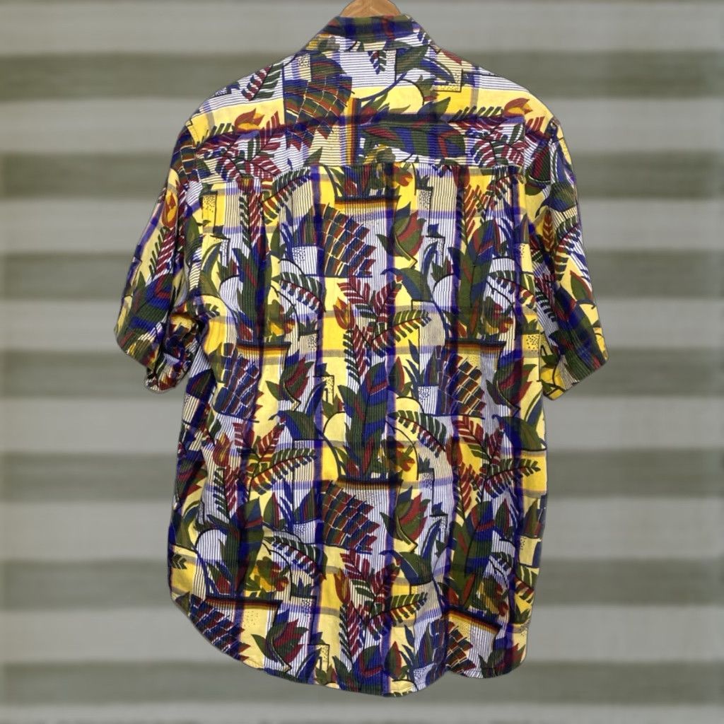 Etro VINTAGE Boston Traders Button-Up Shirt Short Sleeve Floral Hawaiian Retro Sz M Men Size US M / EU 48-50 / 2 - 1 Thumbnail