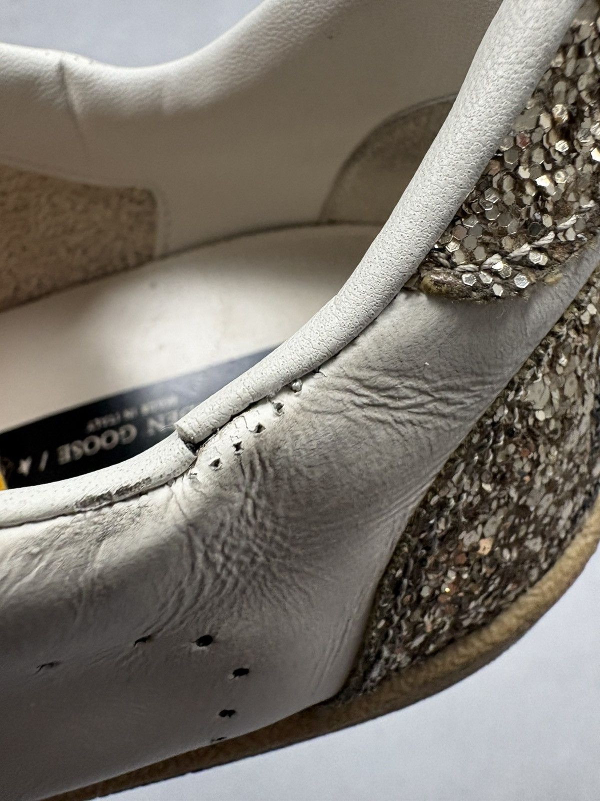 Golden Goose Golden Goose Ball Star Glitter Back Low Top Sneakers EU 42 Size US 9 / EU 42 - 16 Thumbnail