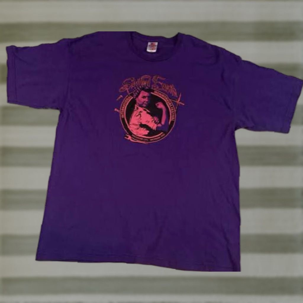 Vintage VINTAGE? No. Final decision: International Ironworkers Festival 2022 Mackinaw City T-Shirt 2XL USA Made Size US XXL / EU 58 / 5 - 1 Thumbnail