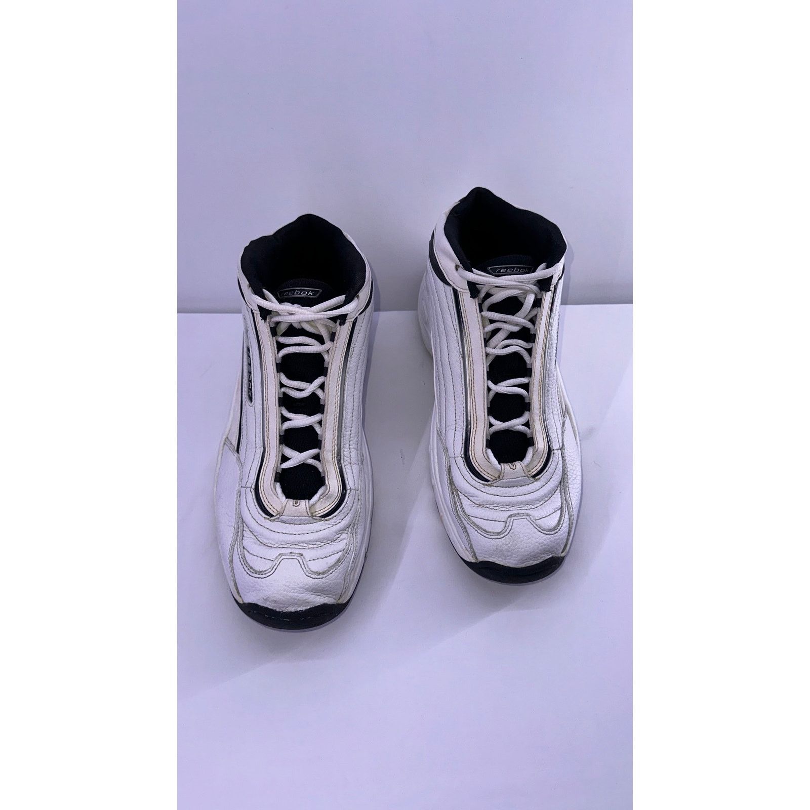 Reebok Vintage Reebok DWX White Hightop Shoes Size 12 Men Size US 12 / EU 45 - 5 Thumbnail