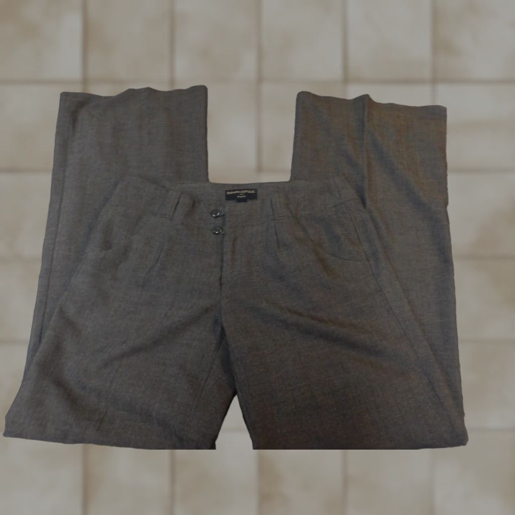 Banana Republic Banana Republic Pants Women 6 Gray Straight Ryan Fit Lined Chino 33in Inseam Regular Zip Zipper Size 28" / US 6 / IT 42 - 1 Thumbnail