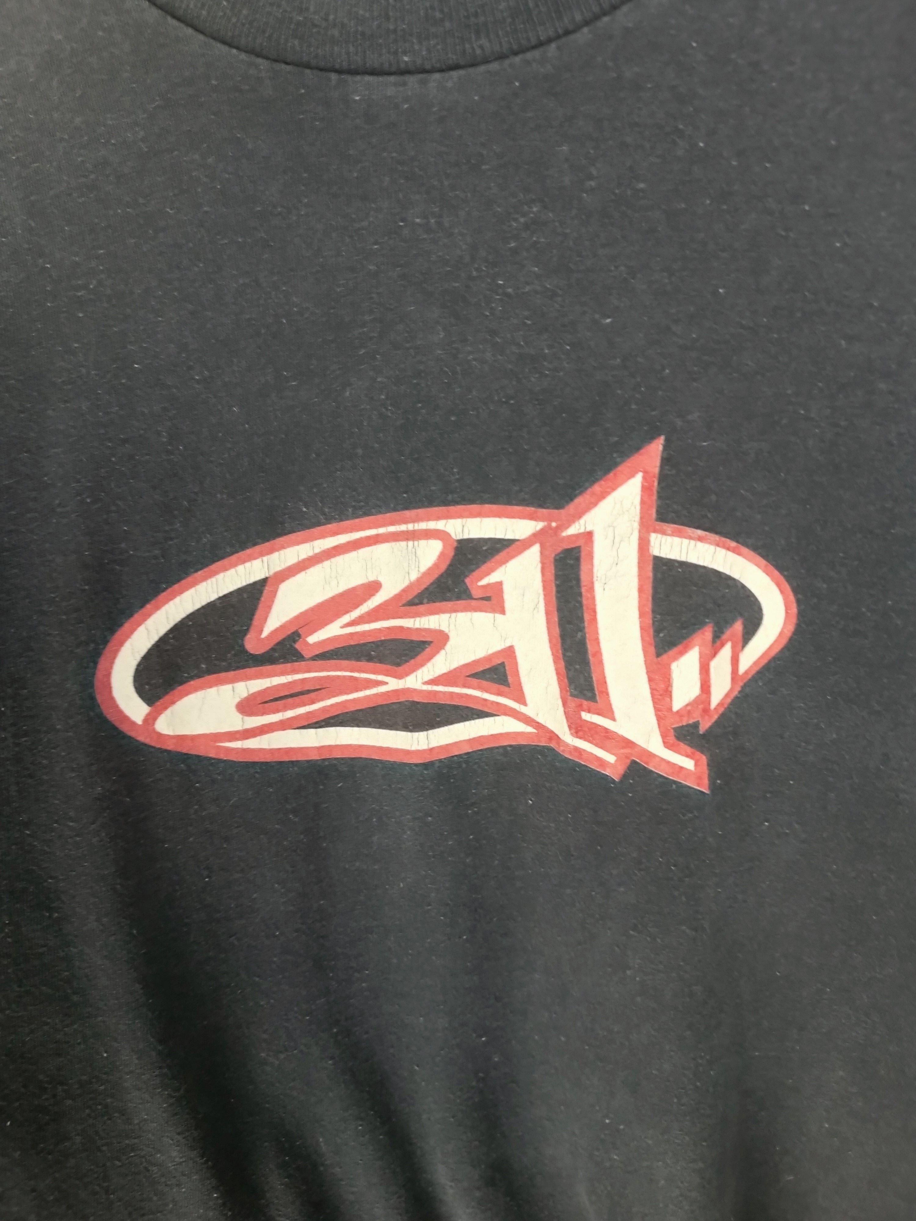 Band Tees × Vintage VINTAGE 90'S FADED 311 THREE ELEVEN sublime bizkit deftones Size US XL / EU 56 / 4 - 8 Thumbnail