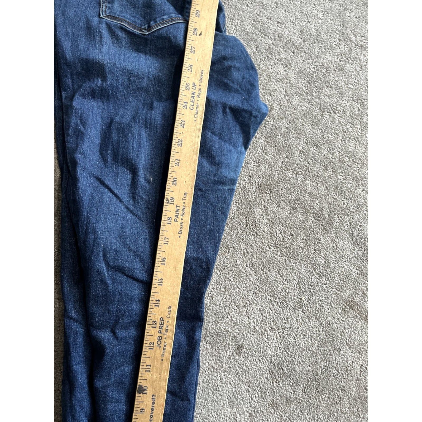 Loft LOFT Jeans Womens 30/10 Blue Curvy Skinny Corduroy Stretch Pockets Size 30" / US 8 / IT 44 - 7 Thumbnail
