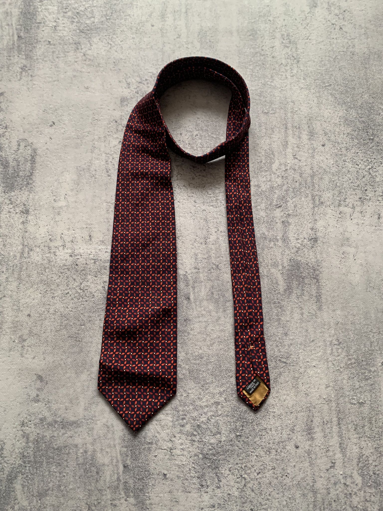Yves Saint Laurent Vintage YSL 100% Silk Mens Luxury Tie Size ONE SIZE - 1 Thumbnail