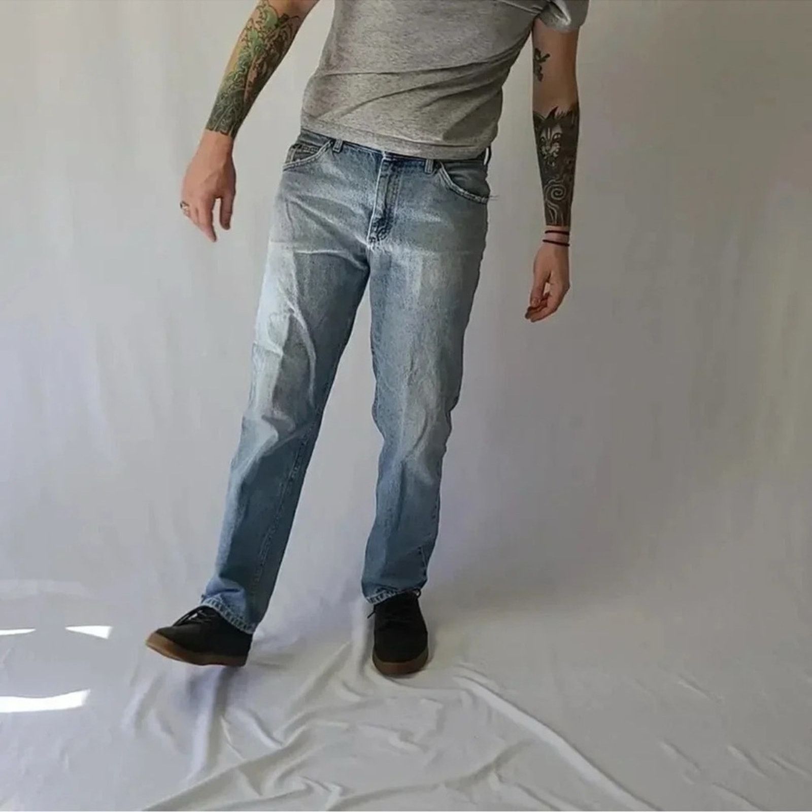 Lee Vintage Lee Straight Leg Jeans Size US 36 / EU 52 - 12 Thumbnail