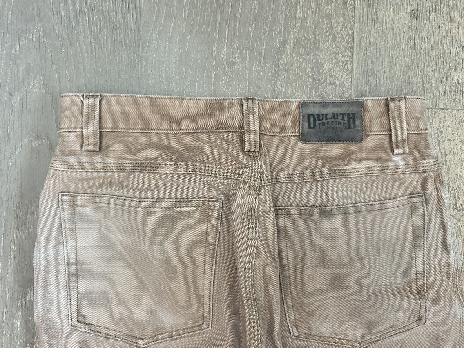 Carhartt × Duluth Trading Company × Vintage Vintage Duluth Canvas Workwear Pants Size US 32 / EU 48 - 3 Thumbnail