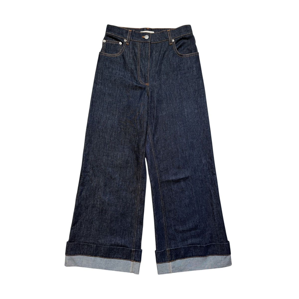 JW Anderson Cuffed turn up jeans Size 26" / US 2 / IT 38 - 1 Thumbnail