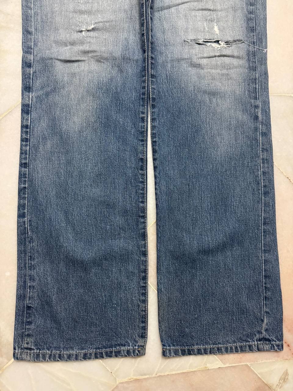 Rusty Vintage Japanese Fondamental Wear Faded Distressed Jeans Size US 34 / EU 50 - 10 Thumbnail