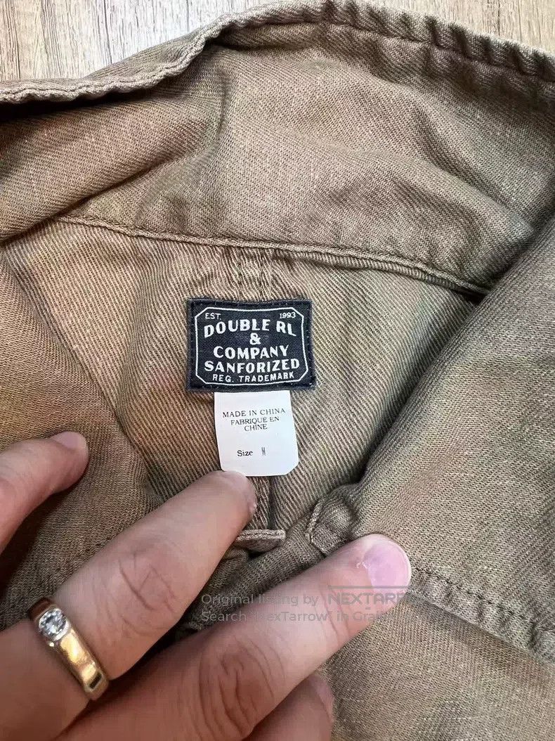 RRL Ralph Lauren RRL Ralph Lauren Cotton and linen painter splashed ink wor Size US M / EU 48-50 / 2 - 6 Thumbnail