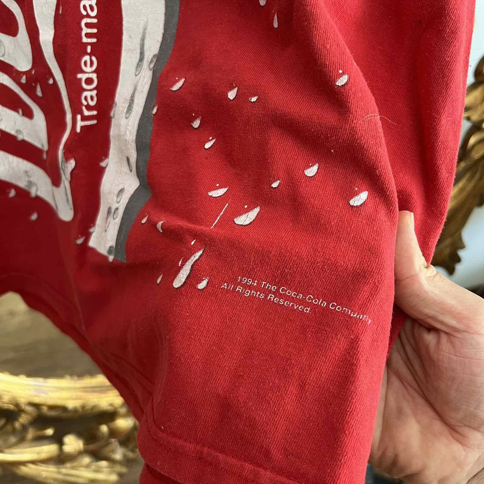 Vintage 1994 Vintage Coca Cola Always red Tee Size US XL / EU 56 / 4 - 5 Thumbnail
