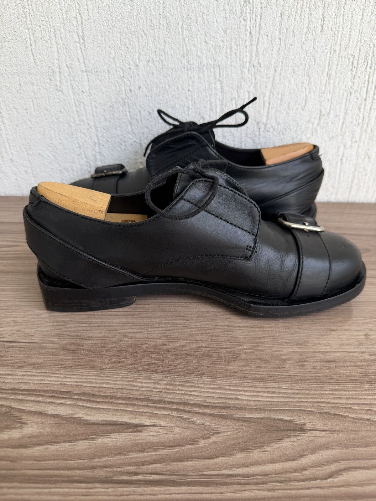 Achilles Ion Gabriel Buckle strap derby with guidi,balmain,tyson vibe Size US 9 / EU 42 - 10 Thumbnail