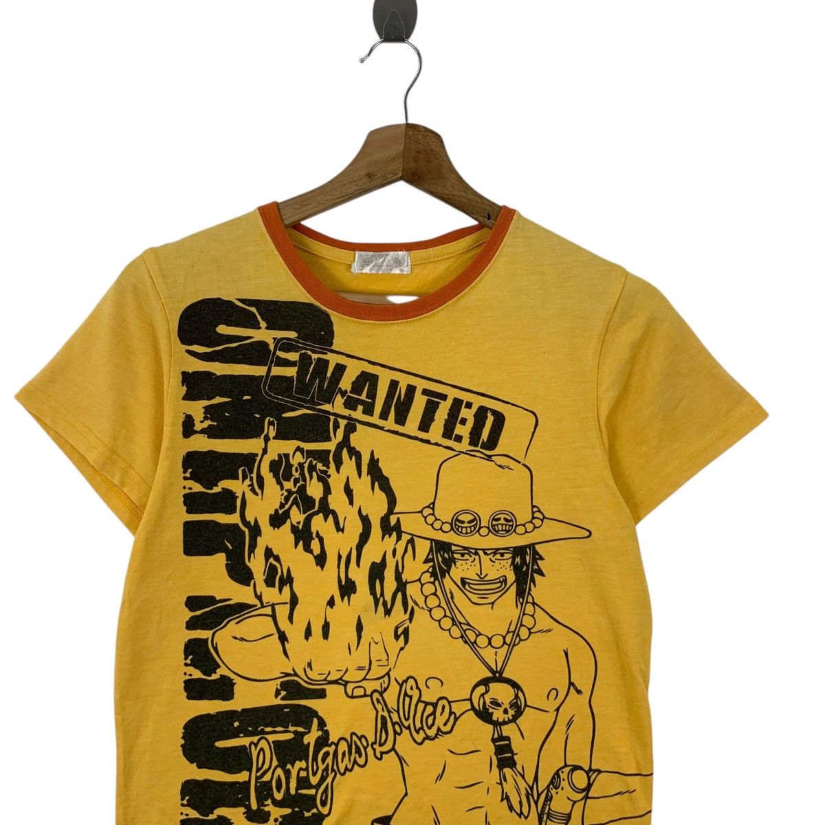 One Piece ONE PIECE PORTGAS D. ACE Luffy Whitebeard Crew Tee Shirt Size US XS / EU 42 / 0 - 2 Thumbnail