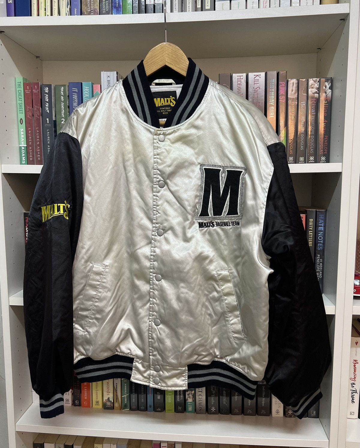 Japanese Brand Vintage MALTS Baseball Team Bomber Jacket Size US L / EU 52-54 / 3 - 1 Thumbnail