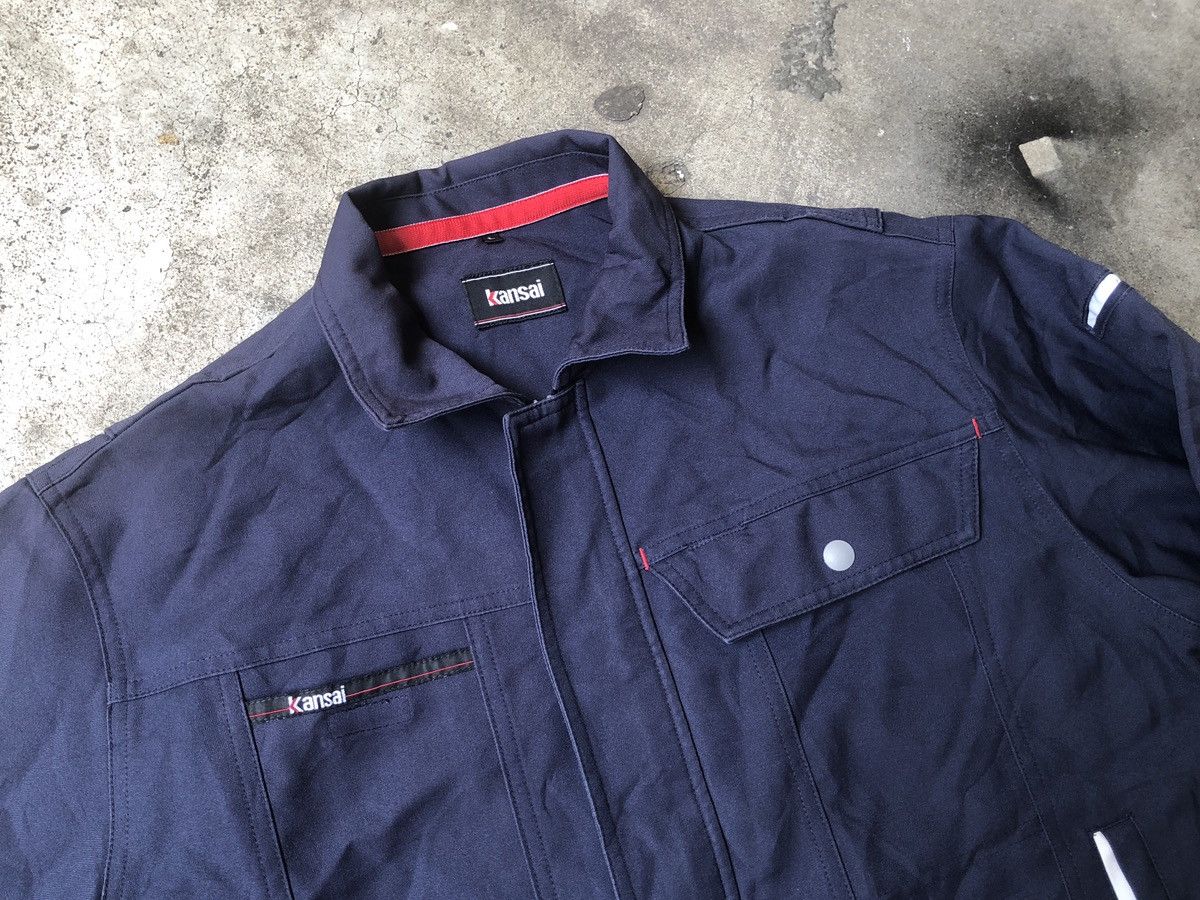 Japanese Brand Vintage Kansai Worker Jacket Size US L / EU 52-54 / 3 - 3 Thumbnail