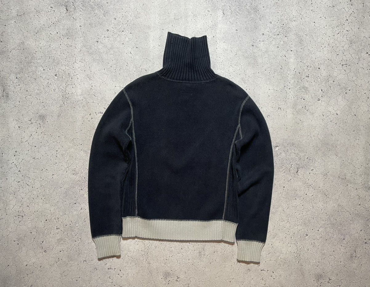 G-Star Vintage G-STAR Raw High Neck Sweater Big Logo Y2K Size US M / EU 48-50 / 2 - 2 Thumbnail