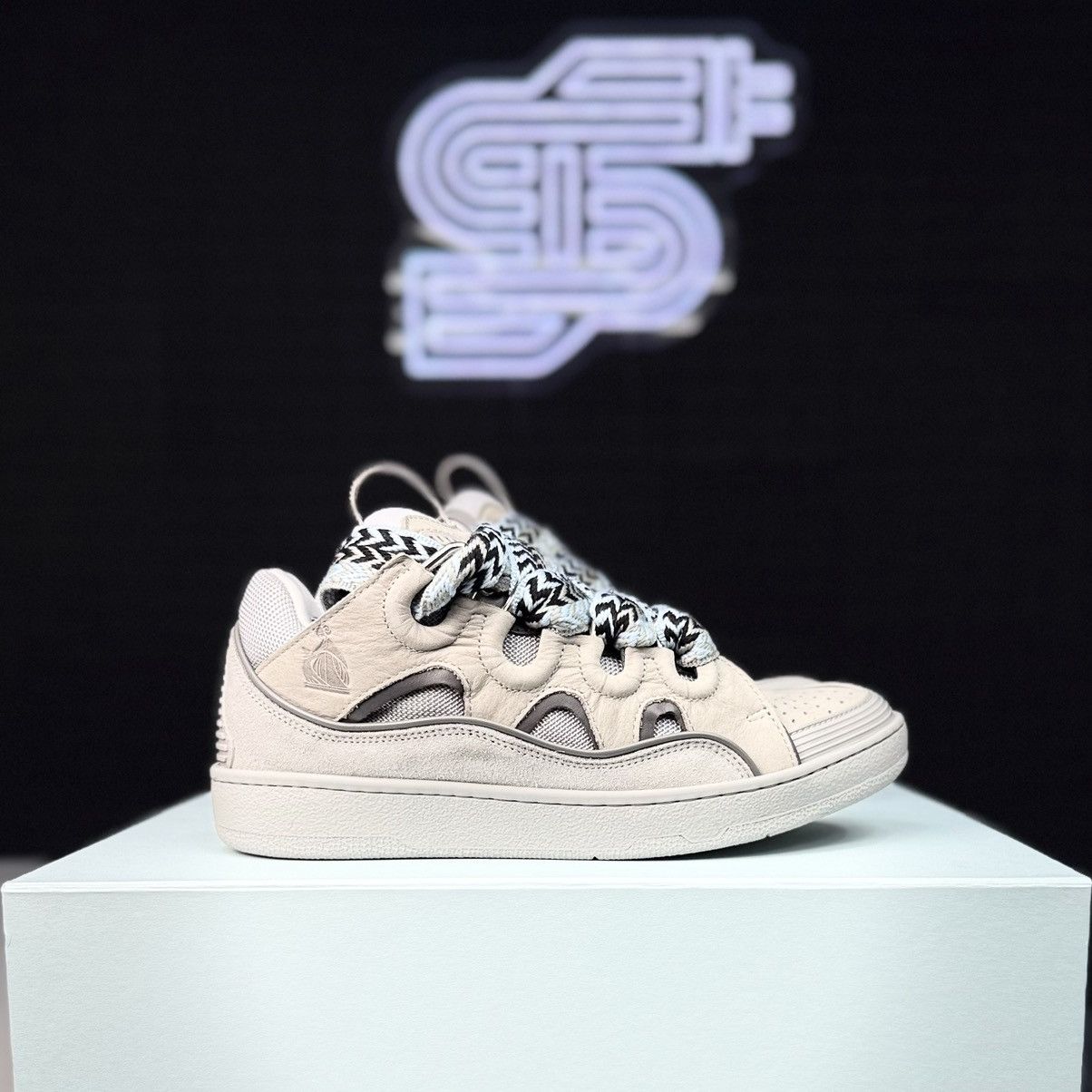 Lanvin Lanvin Curb Sneaker Gray Size US 7.5 / EU 40-41 - 2 Thumbnail
