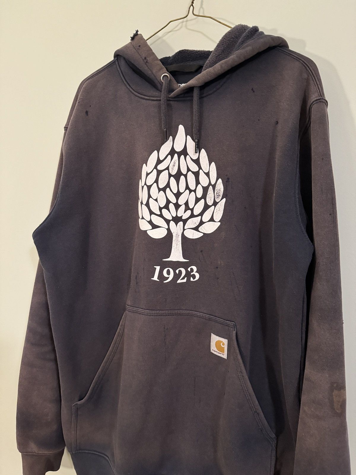 Carhartt Carhartt Sun Faded Thrashed Distressed Hoodie ERD Grunge Size US M / EU 48-50 / 2 - 10 Thumbnail