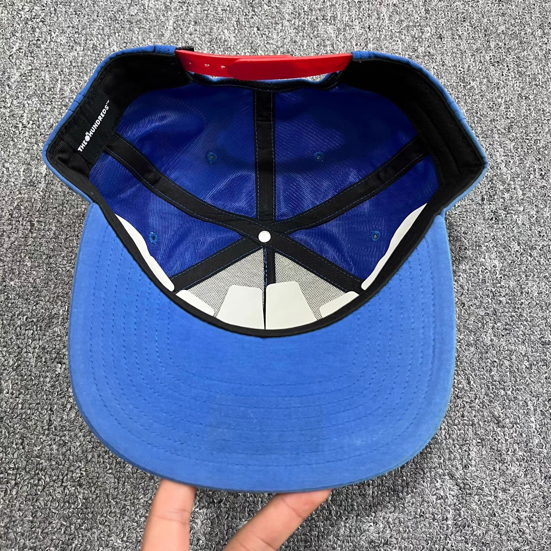 The Hundreds The Hundreds 3D Embroidered Baseball Cap Visor Q7 Size ONE SIZE - 3 Thumbnail