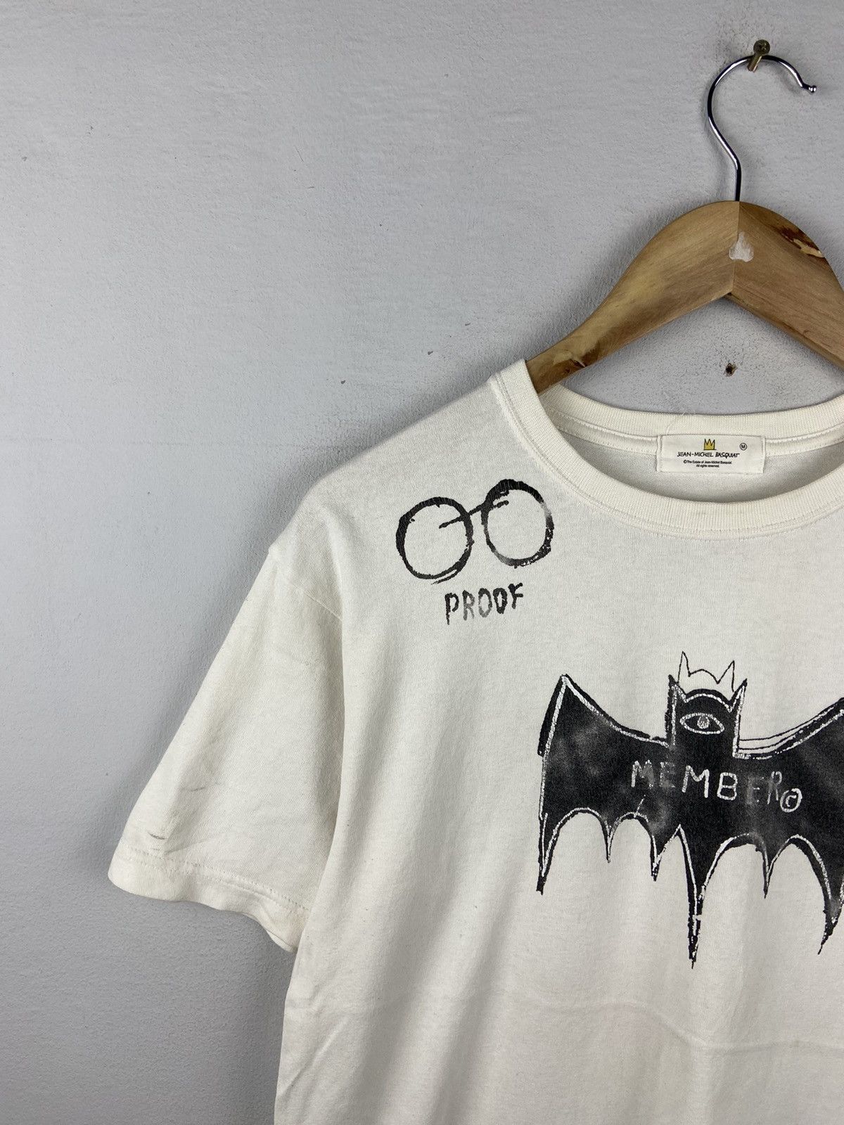 Jean-Michel Basquiat × Uniqlo × Vintage JMB Proof Members Rare Tee Size US M / EU 48-50 / 2 - 2 Thumbnail