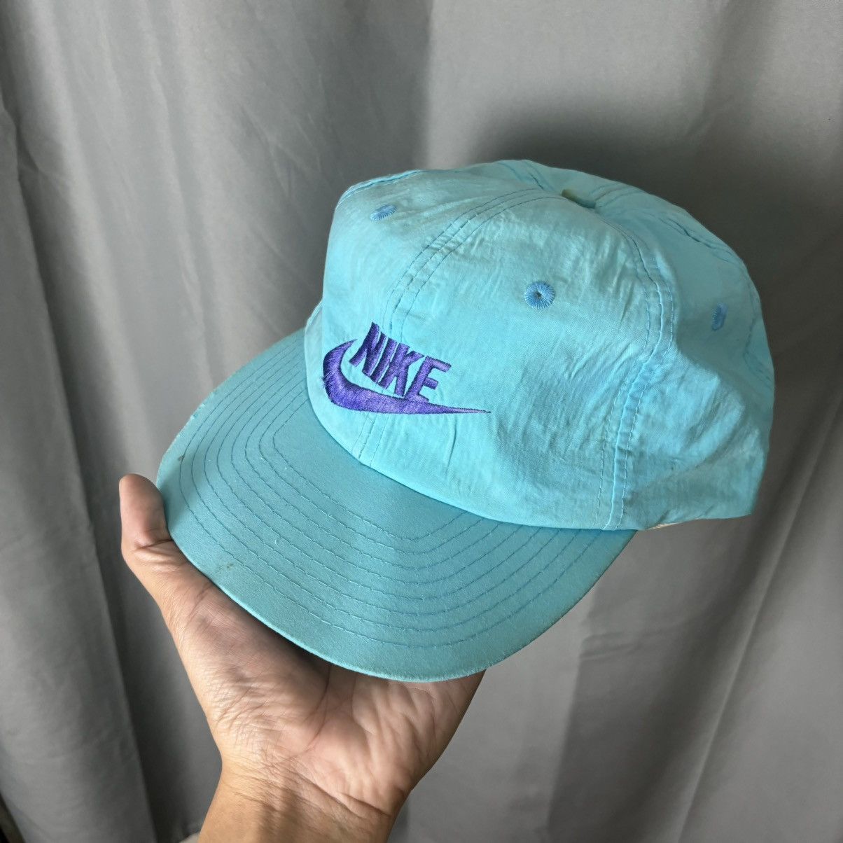 Nike × Vintage VINTAGE NIKE NYLON HATES Size ONE SIZE - 2 Thumbnail