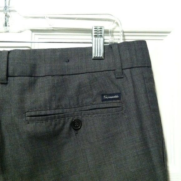 Faconnable FACONNABLE MEN'S 50%COTTON 25%WOOL DRESS PANTS 34/30 Size 34R - 4 Thumbnail
