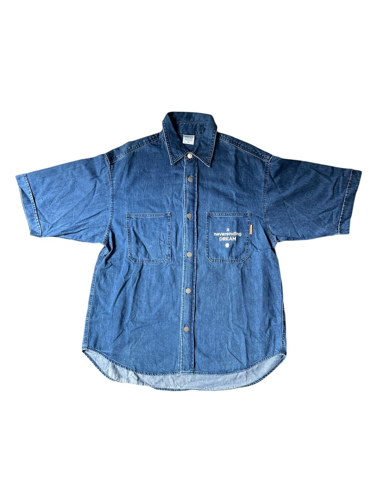 Uniqlo Vintage Studio Seven x GU Denim Jeans Shirt Button Ups Size US XL / EU 56 / 4 - 1 Thumbnail