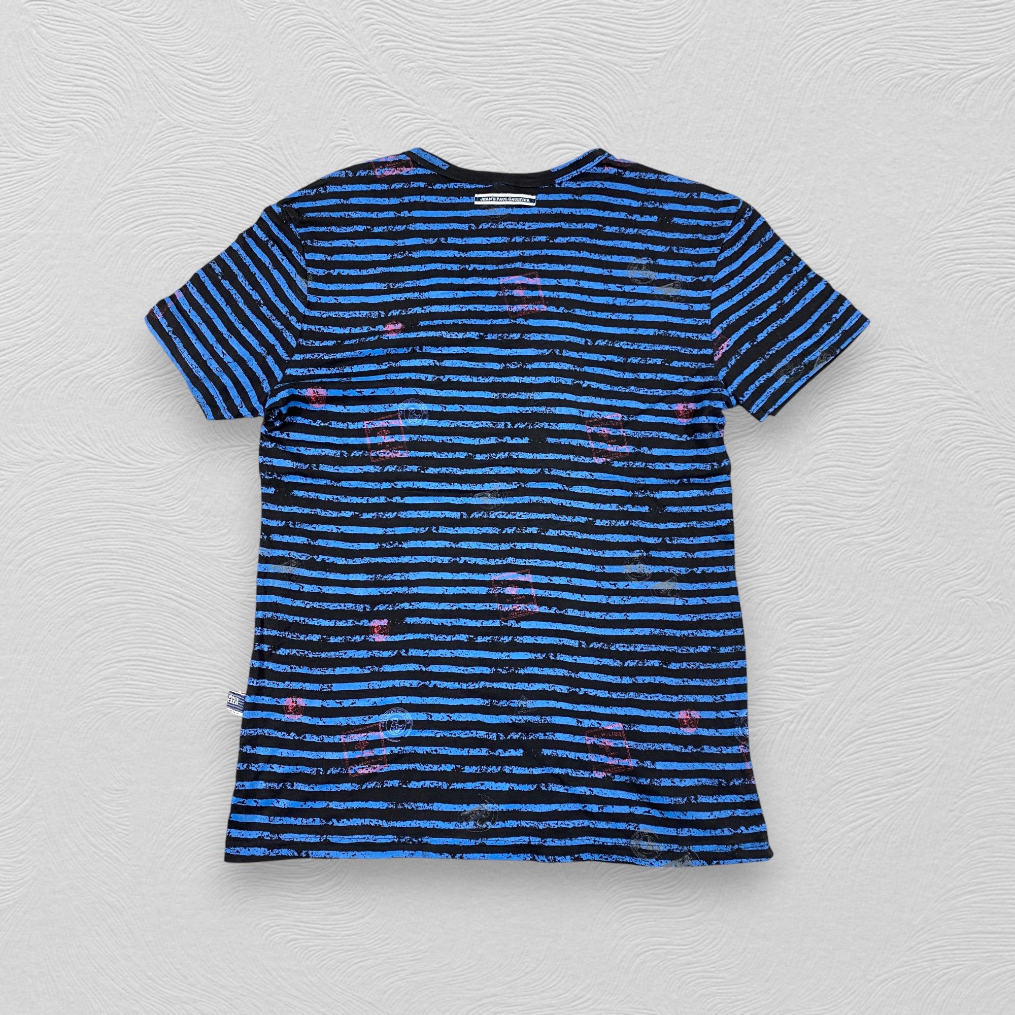 Gaultier Homme Objet Vintage Jean Paul Gaultier V Neck T-shirt -D010 Size M / US 6-8 / IT 42-44 - 2 Thumbnail