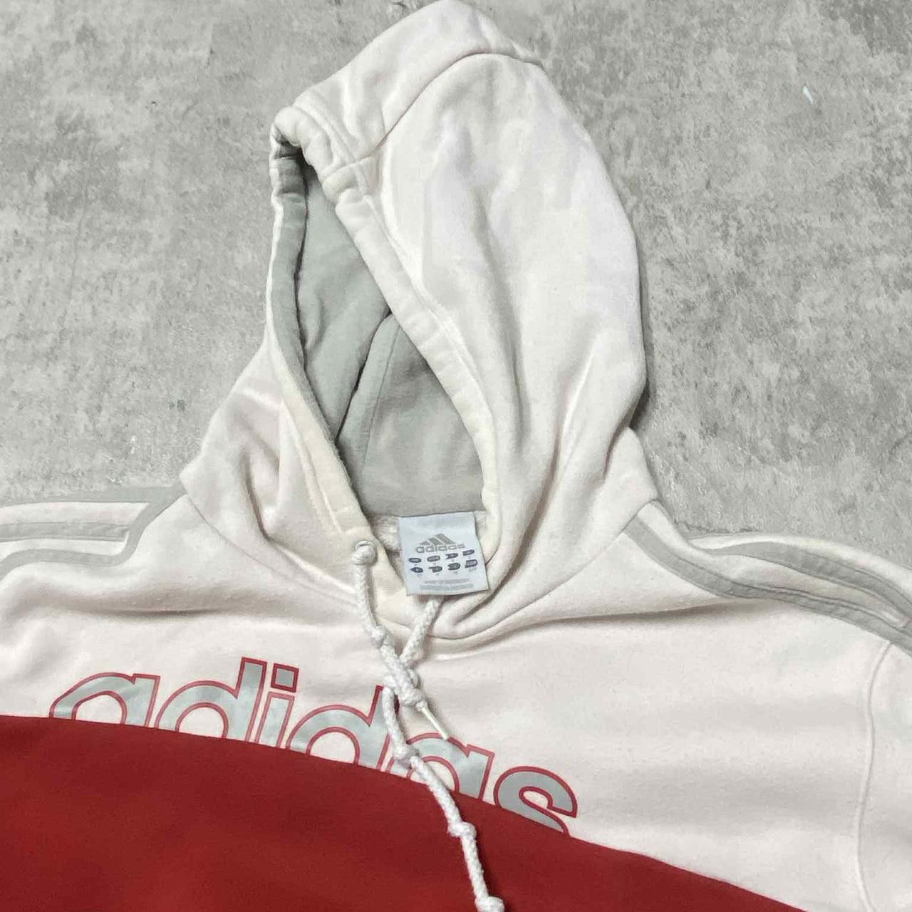 Adidas Red and white Adidas hoodie #sportswear Size US S / EU 44-46 / 1 - 3 Thumbnail