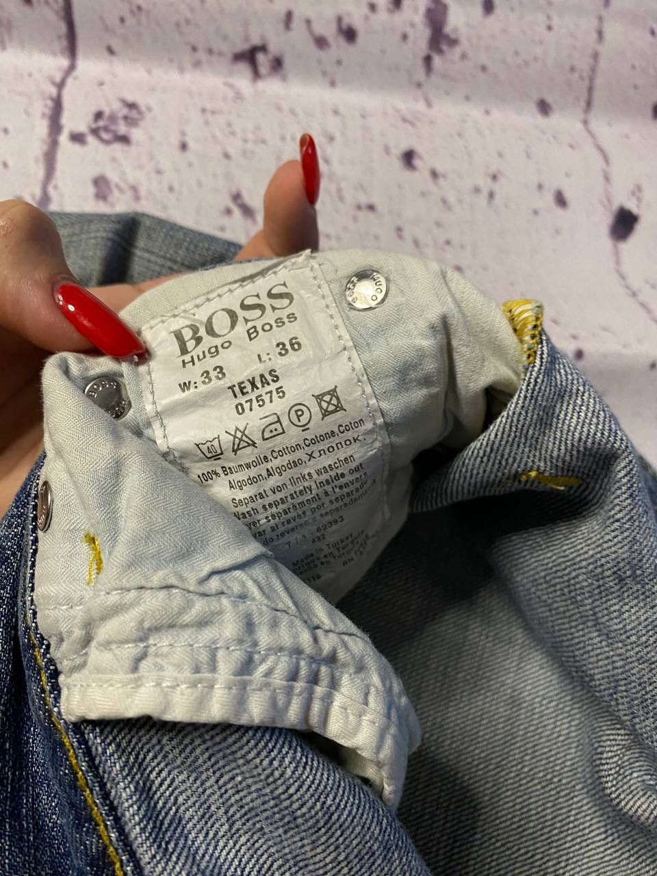Hugo Boss Vintage Hugo Boss Loose Straight Fit Indigo Denim Jeans Size US 36 / EU 52 - 6 Thumbnail